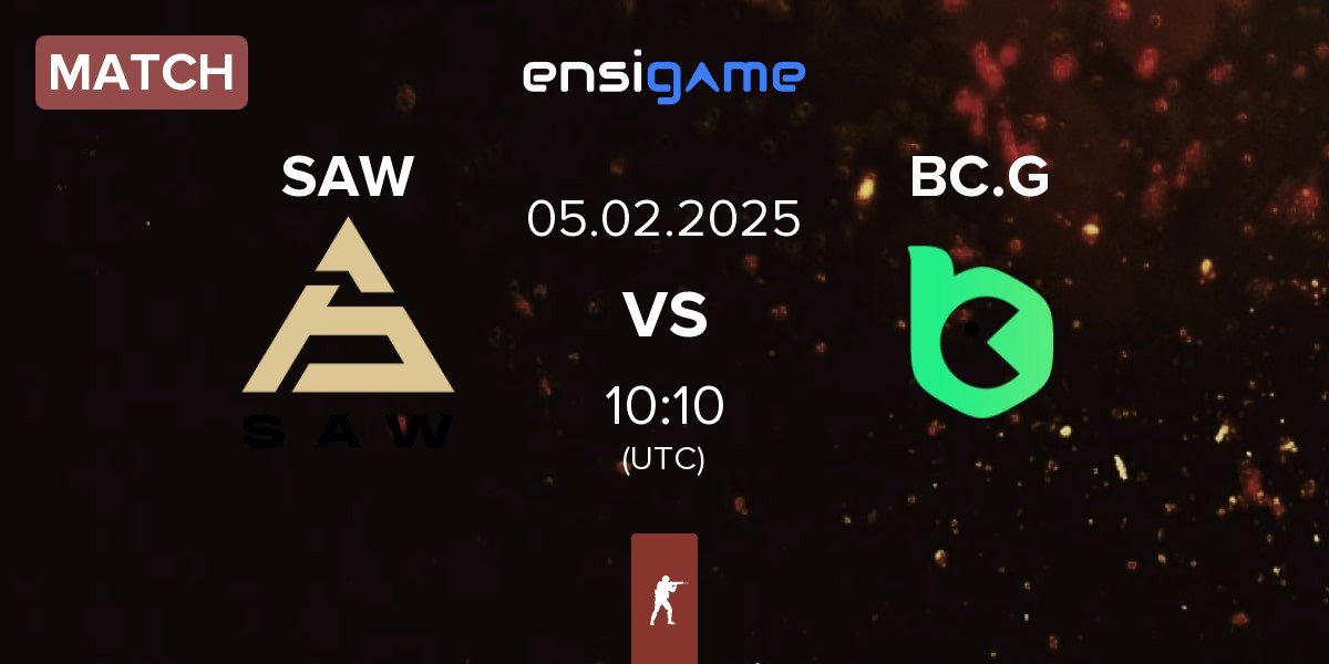 Match SAW vs BC.Game Esports BC.G | 05.02