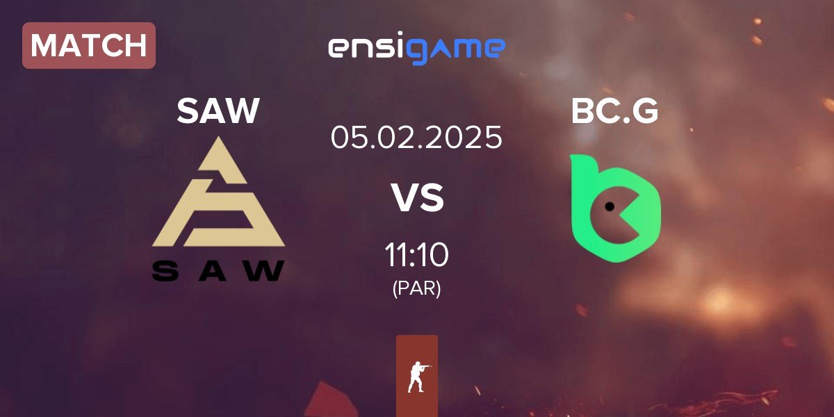 Match SAW vs BC.Game Esports BC.G | 05.02