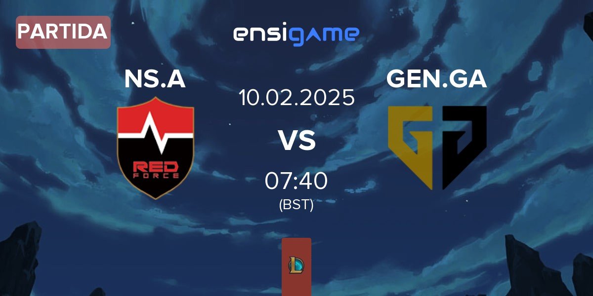 Partida Nongshim Esports Academy NS.A vs Gen.G Global Academy GEN.GA | 10.02