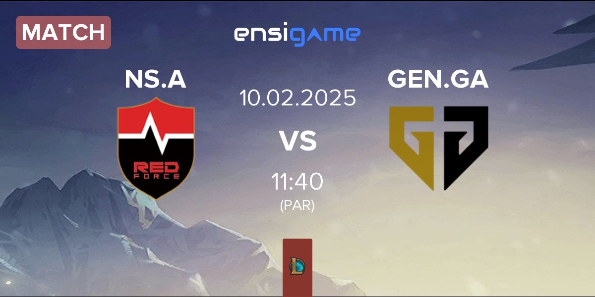 Match Nongshim Esports Academy NS.A vs Gen.G Global Academy GEN.GA | 10.02