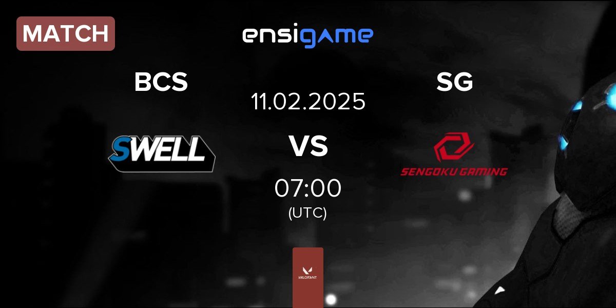 Match BC SWELL BCS vs Sengoku Gaming SG | 11.02