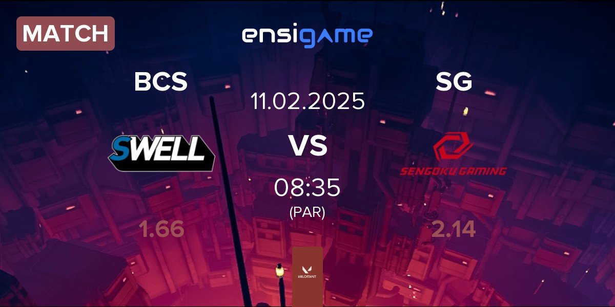 Match BC SWELL BCS vs Sengoku Gaming SG | 06.02