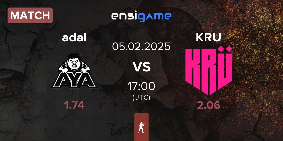 Match adalYamigos adal vs KRU Esport KRU | 05.02