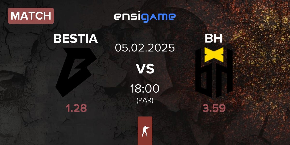 Match BESTIA vs Bounty Hunters BH | 05.02