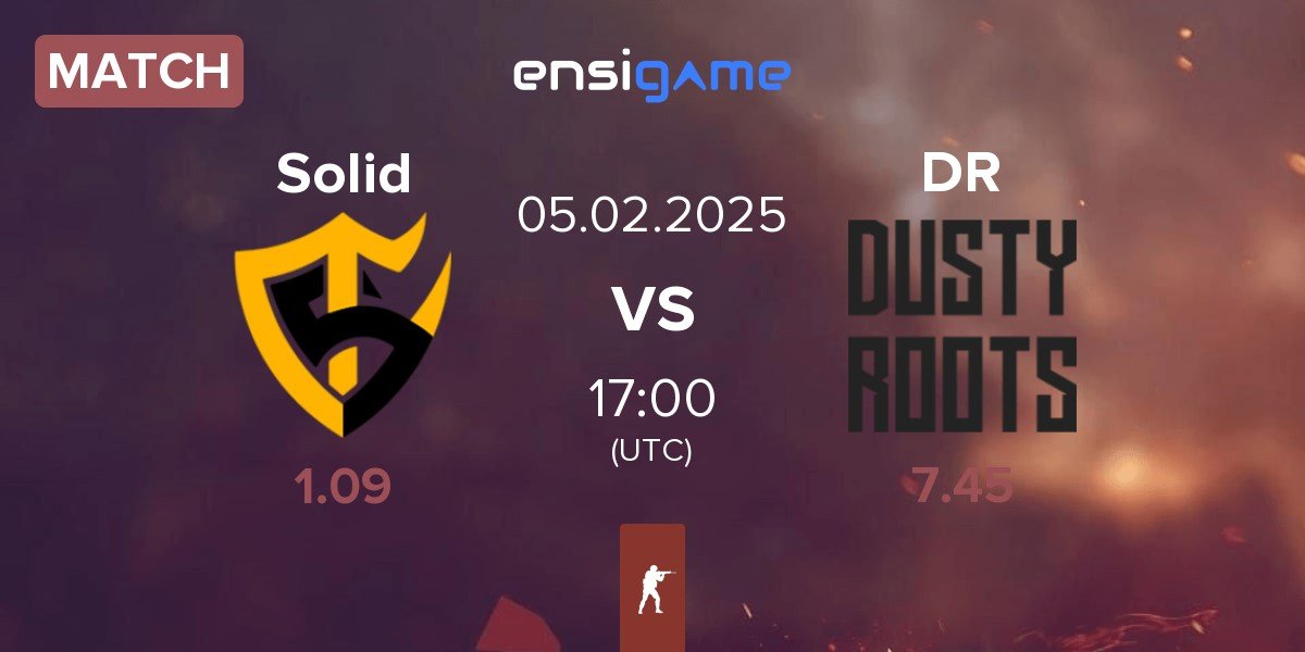 Match Team Solid Solid vs Dusty Roots DR | 05.02