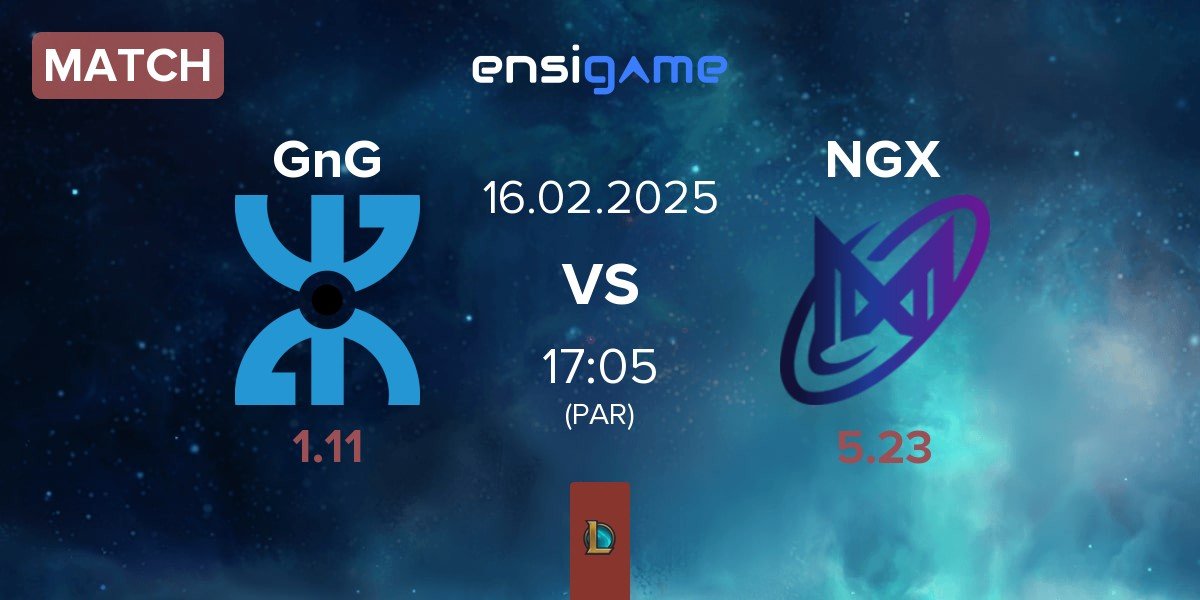 Match GnG Amazigh GnG vs Nigma Galaxy NGX | 16.02