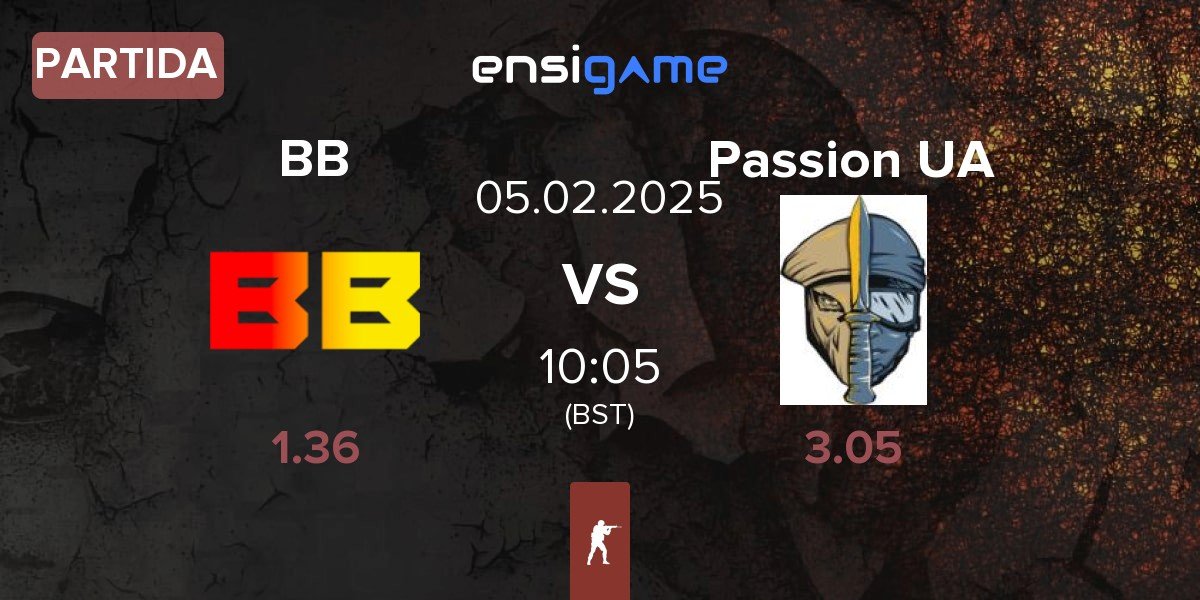 Partida BetBoom BB vs Passion UA | 05.02