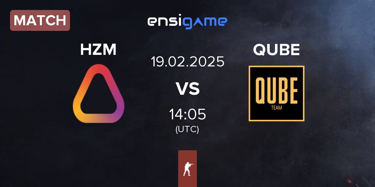 Match harizma HZM vs The QUBE Esports QUBE | 19.02