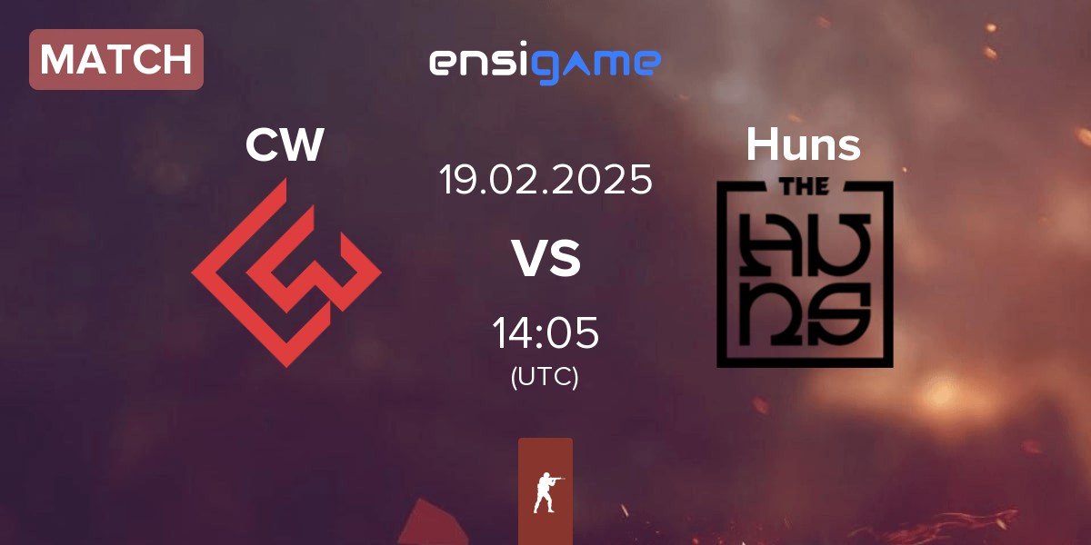 Match Chinggis Warriors CW vs The Huns Esports Huns | 19.02