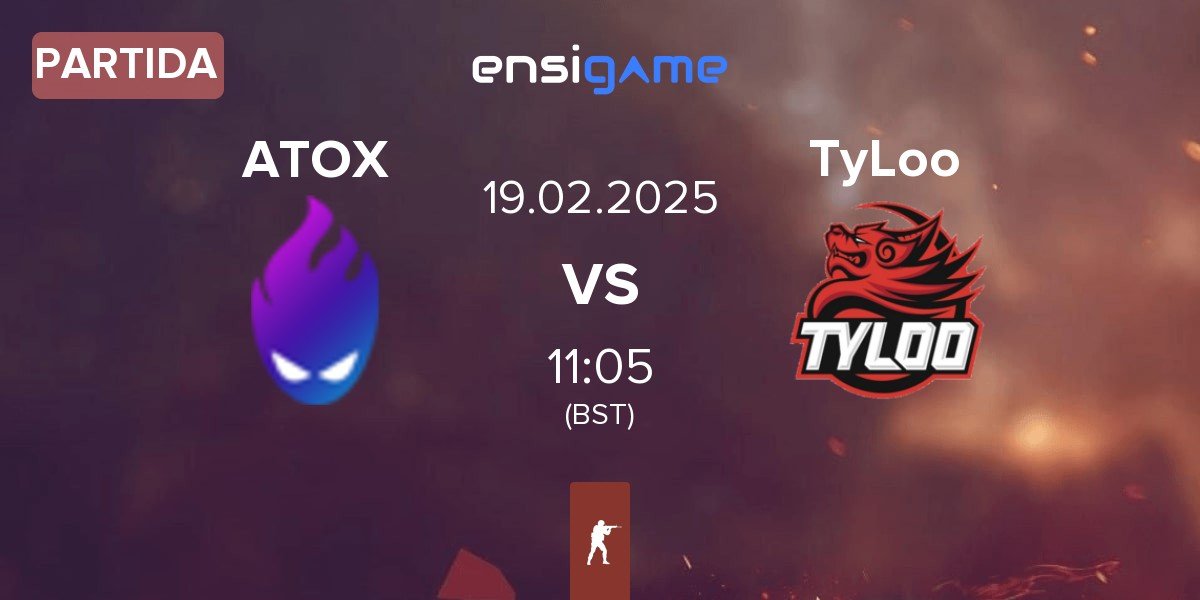 Partida ATOX vs TyLoo | 19.02