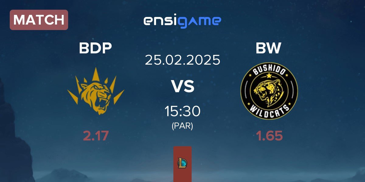 Match BBL Dark Passage BDP vs Bushido Wildcats BW | 25.02