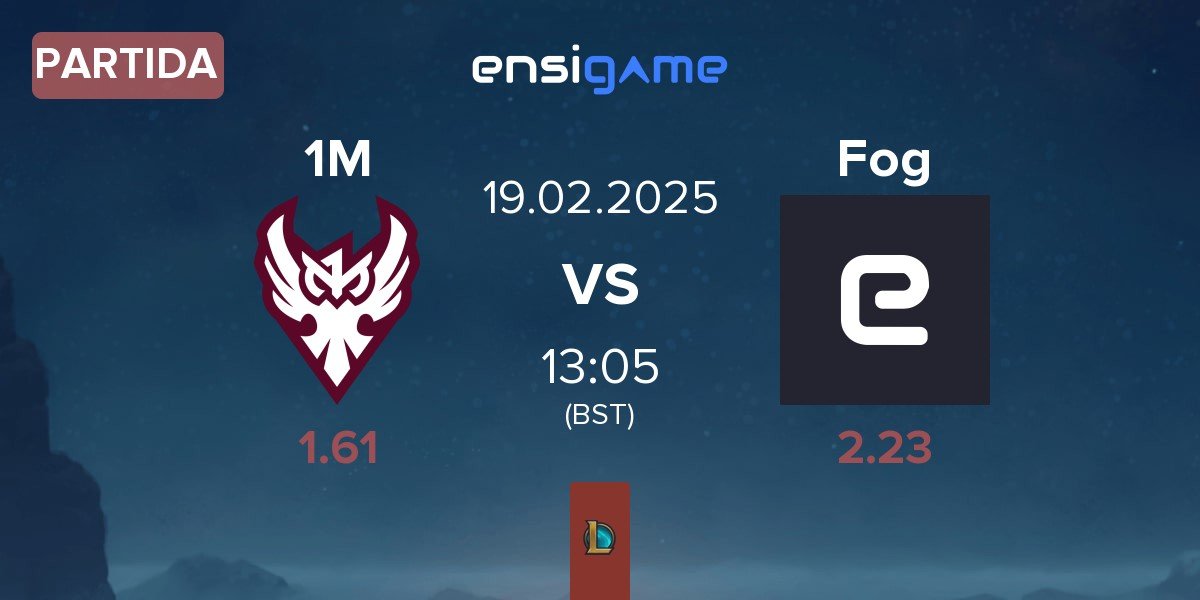 Partida One More Esports 1M vs Fog Esports Fog | 19.02