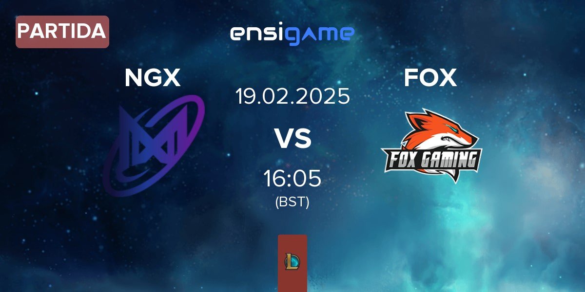 Partida Nigma Galaxy NGX vs Fox Gaming FOX | 19.02