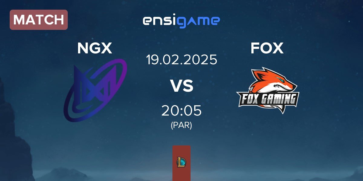 Match Nigma Galaxy NGX vs Fox Gaming FOX | 19.02