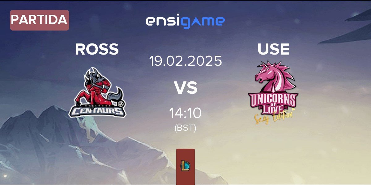 Partida ROSSMANN Centaurs ROSS vs Unicorns of Love Sexy Edition USE | 19.02