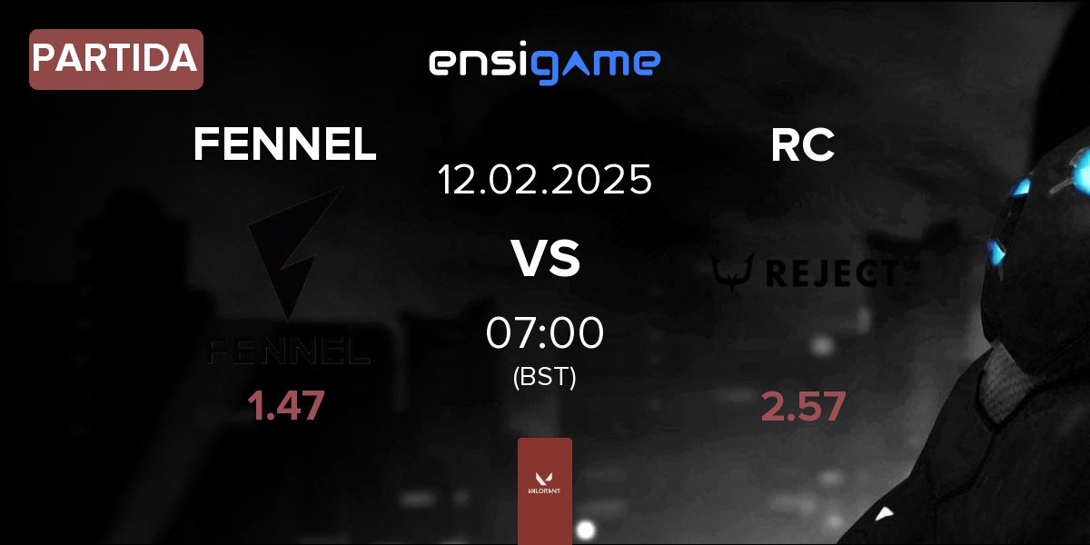 Partida FENNEL vs REJECT RC | 12.02