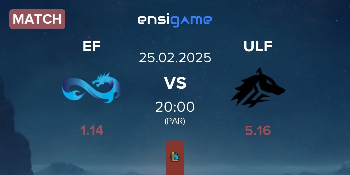 Match Eternal Fire EF vs ULF Esports ULF | 25.02