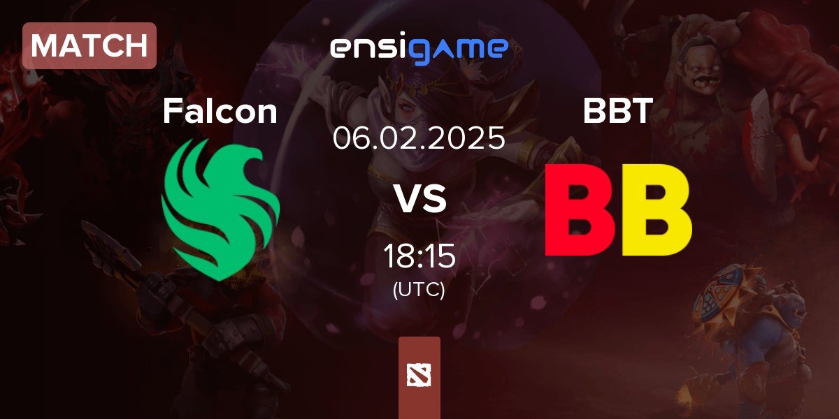 Match Team Falcons Falcon vs BetBoom Team BBT | 06.02