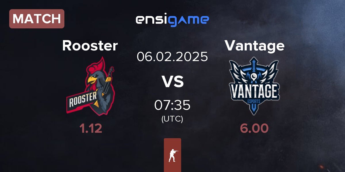 Match Rooster vs Vantage | 06.02