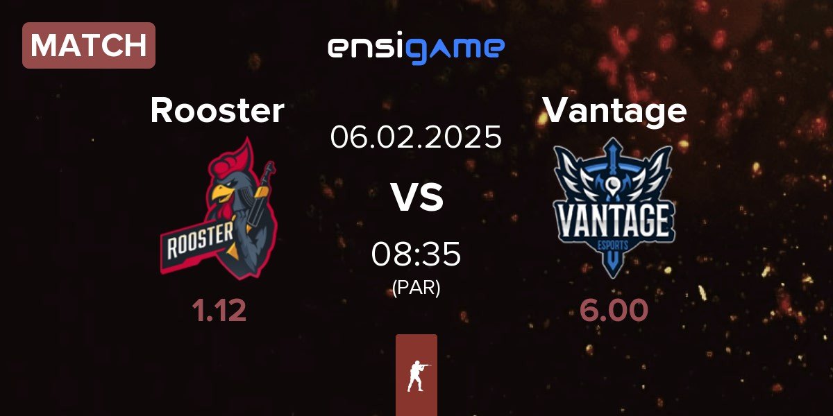 Match Rooster vs Vantage | 06.02