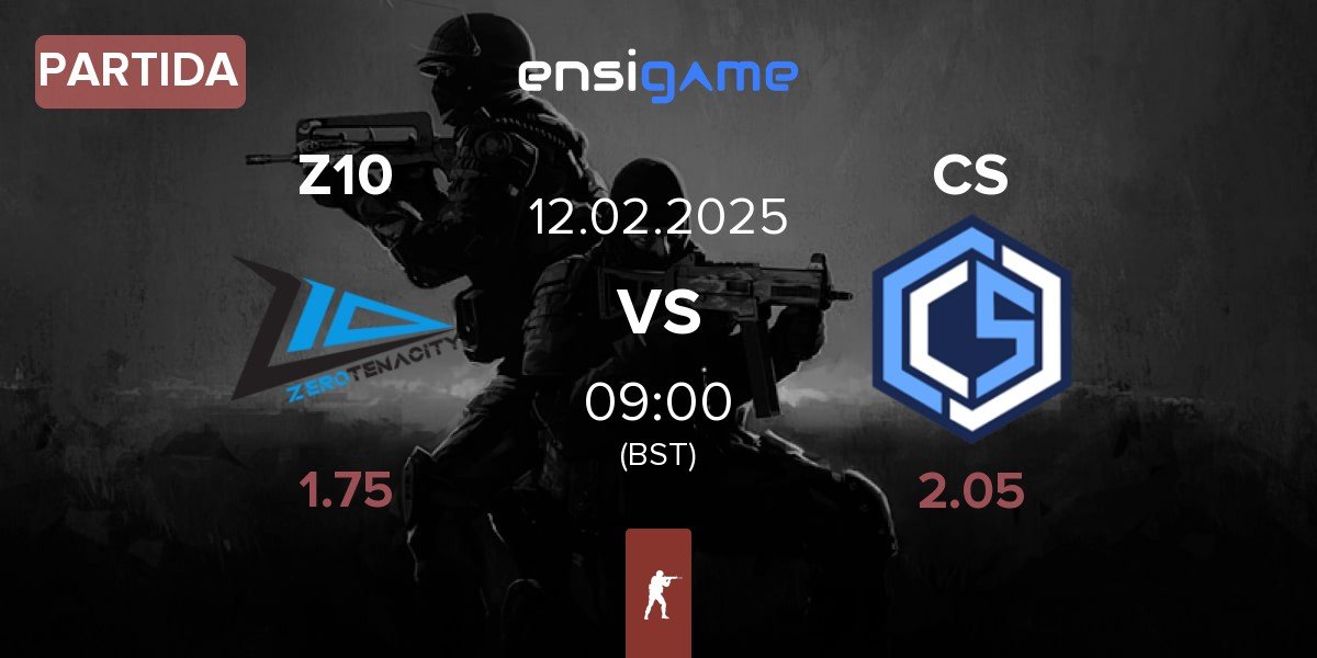 Partida Zero Tenacity Z10 vs CYBERSHOKE Esports CS | 12.02