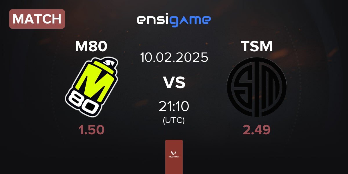 Match M80 vs TSM | 10.02