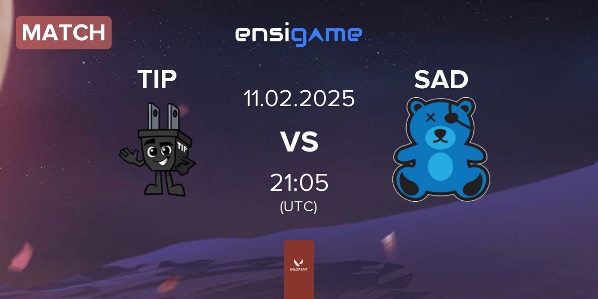 Match Trust In Plug TIP vs SaD Esports SAD | 11.02