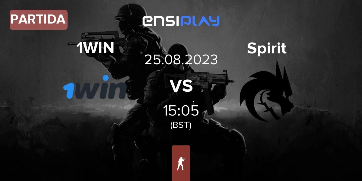 Partida 1WIN vs Team Spirit Spirit | 25.08