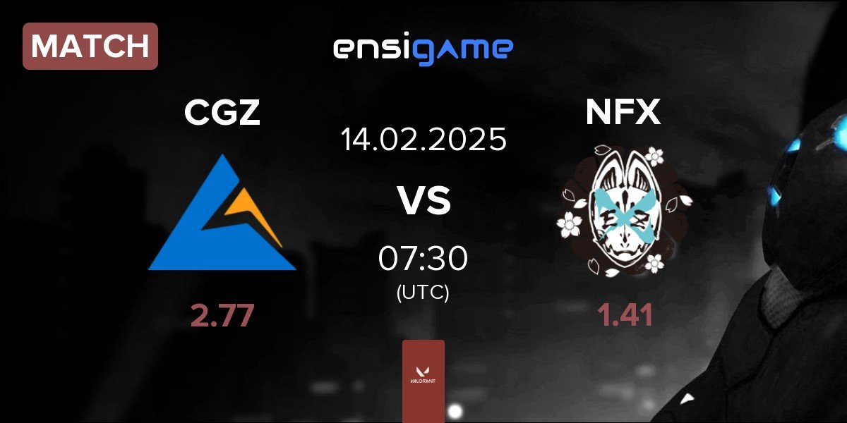 Match Crest Gaming Zst CGZ vs NOEZ FOXX NFX | 14.02