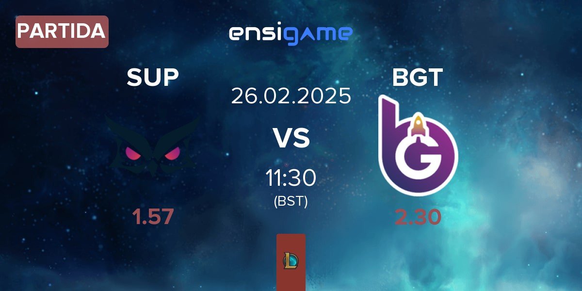 Partida Papara SuperMassive SUP vs BoostGate Esports BGT | 26.02