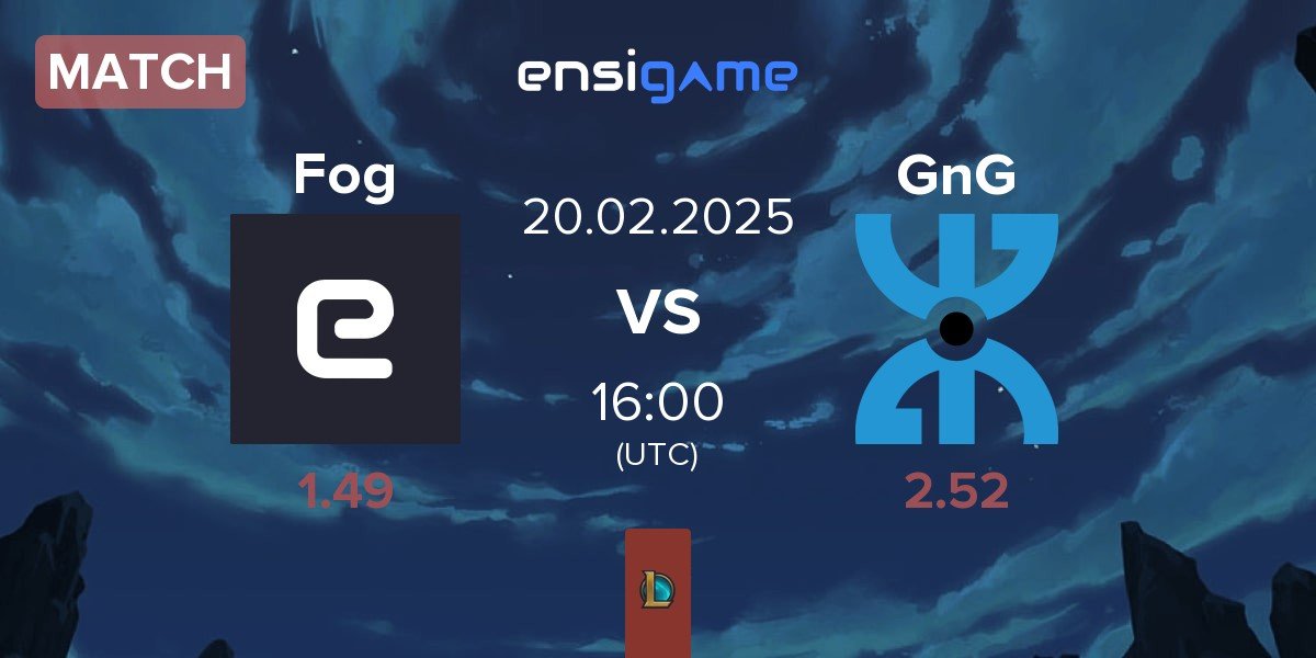 Match Fog Esports Fog vs GnG Amazigh GnG | 20.02