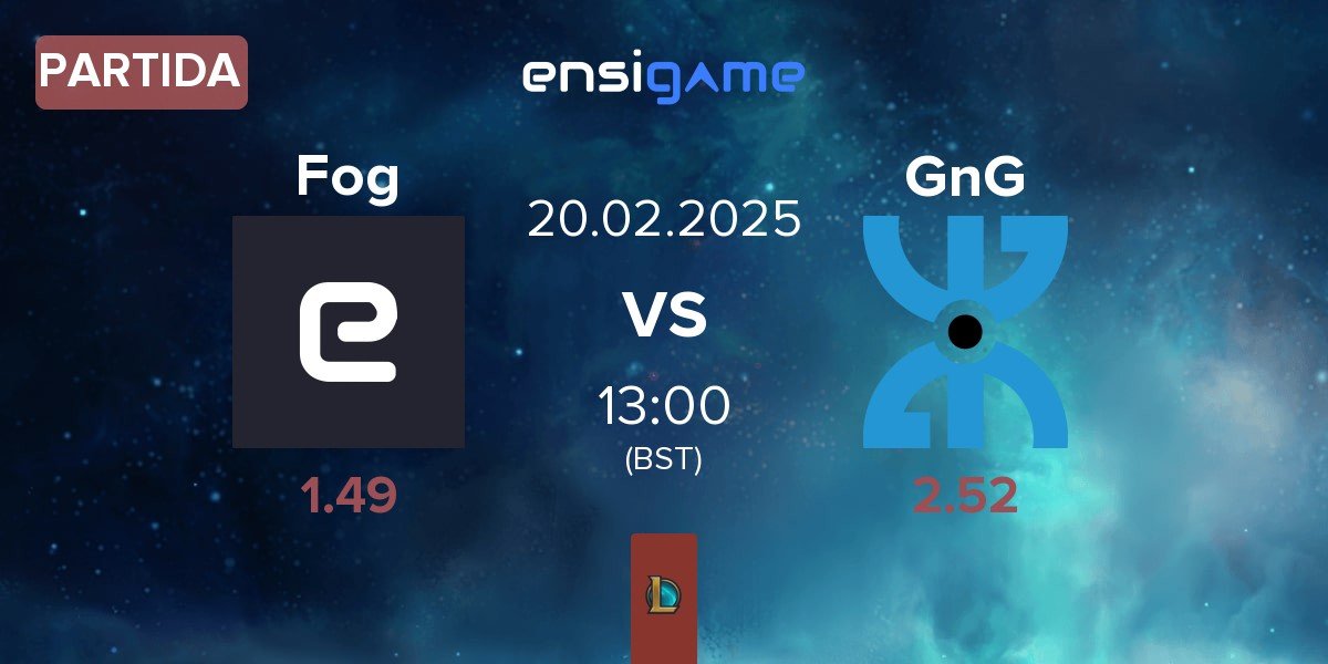 Partida Fog Esports Fog vs GnG Amazigh GnG | 20.02