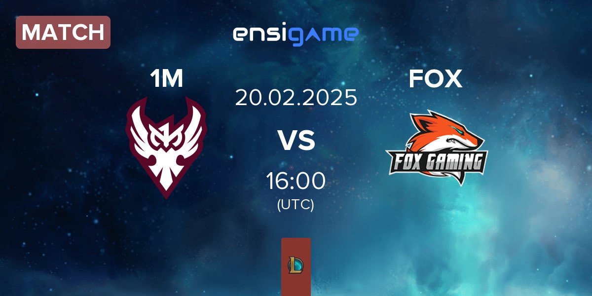 Match One More Esports 1M vs Fox Gaming FOX | 20.02