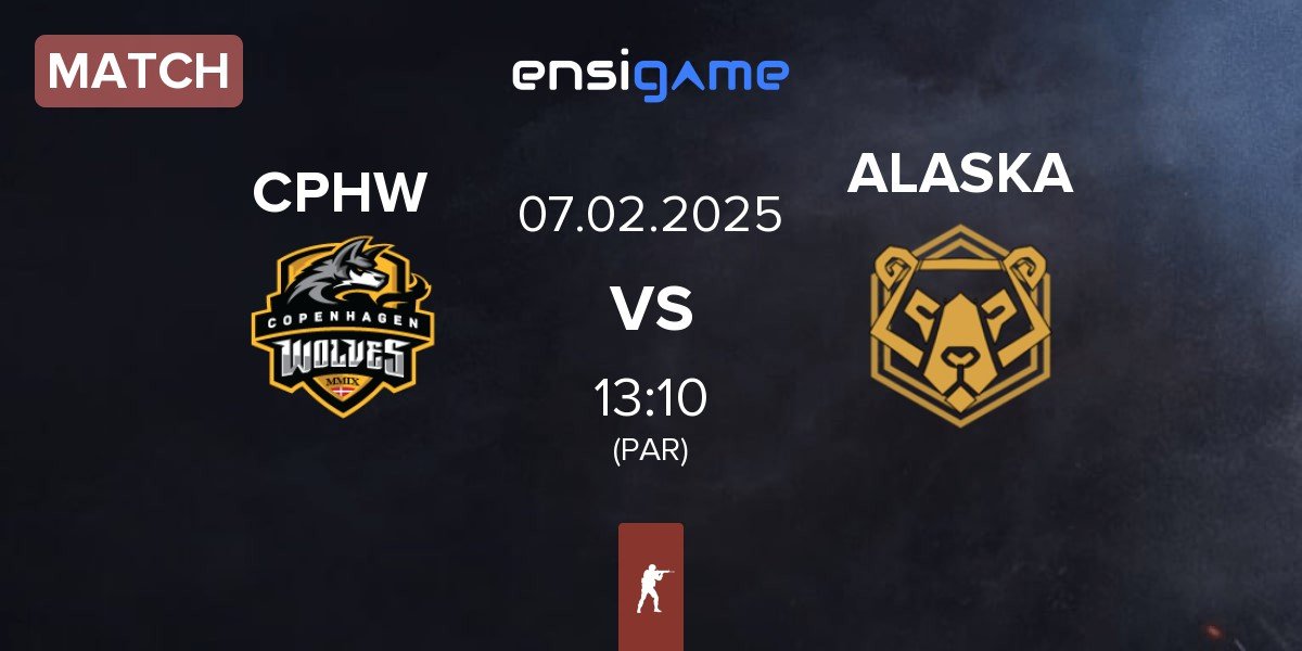 Match Copenhagen Wolves CPHW vs ALASKA | 07.02