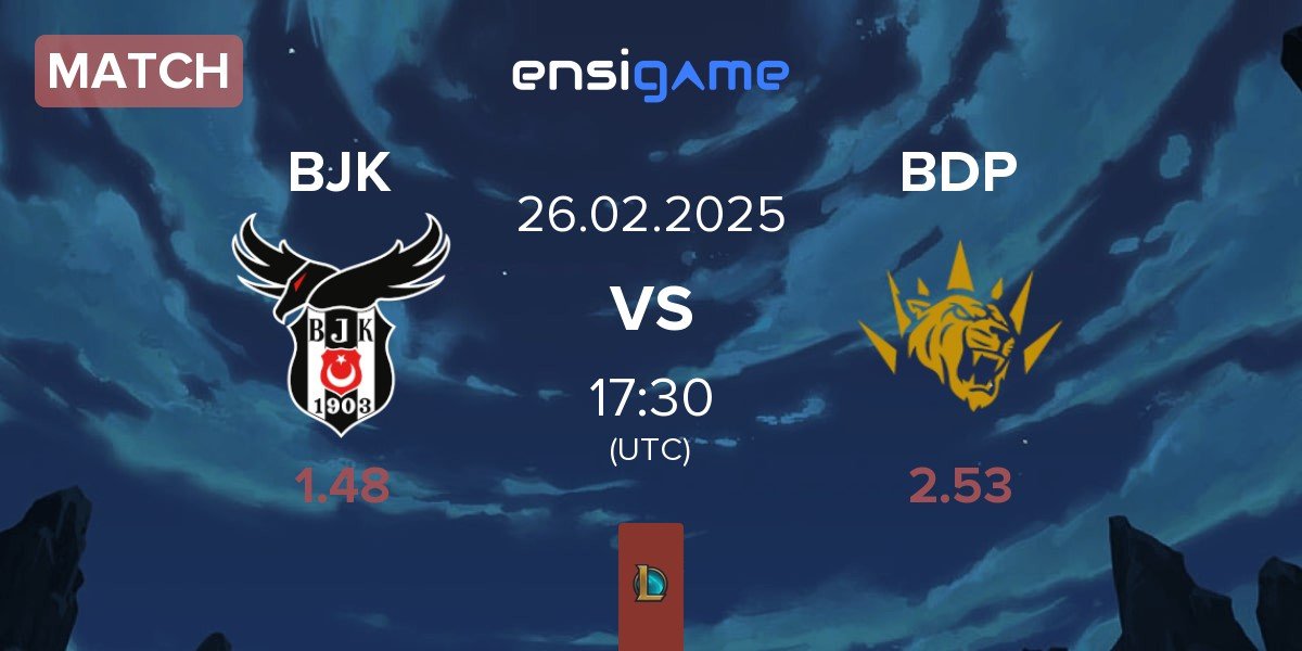 Match Besiktas Esports BJK vs BBL Dark Passage BDP | 26.02