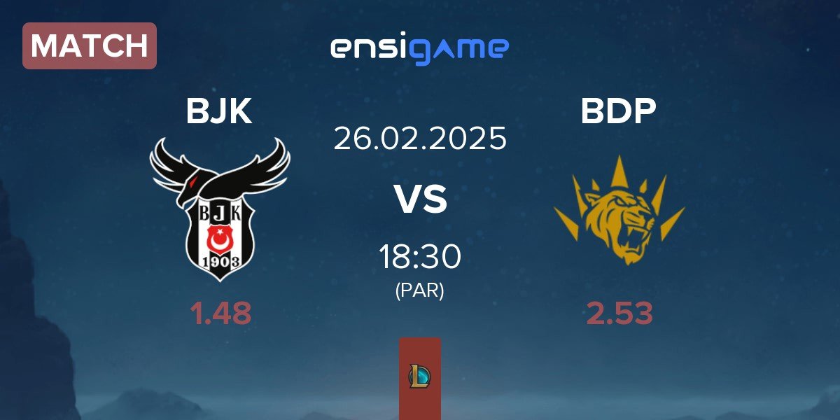 Match Besiktas Esports BJK vs BBL Dark Passage BDP | 26.02