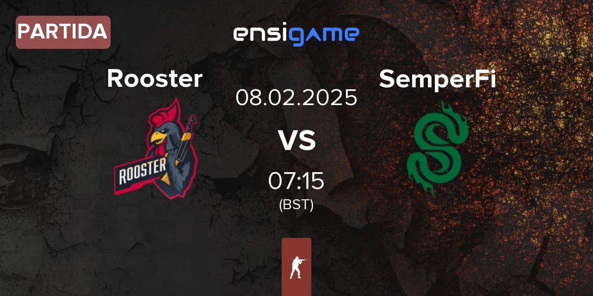 Partida Rooster vs SemperFi | 07.02