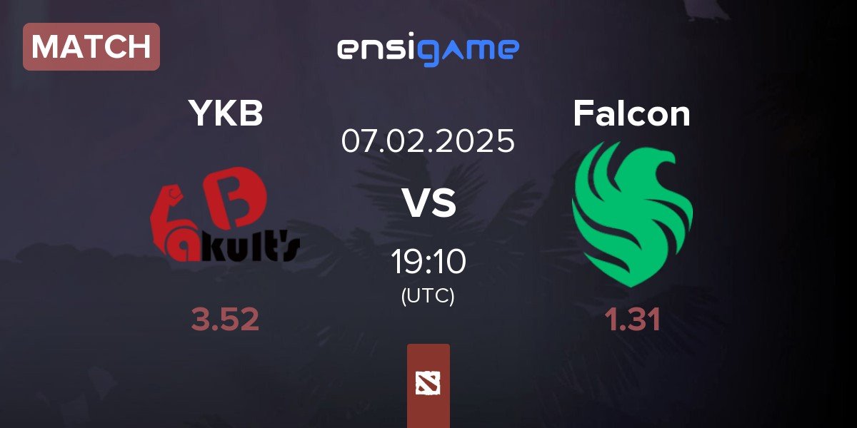 Match Yakult Brothers YKB vs Team Falcons Falcon | 07.02