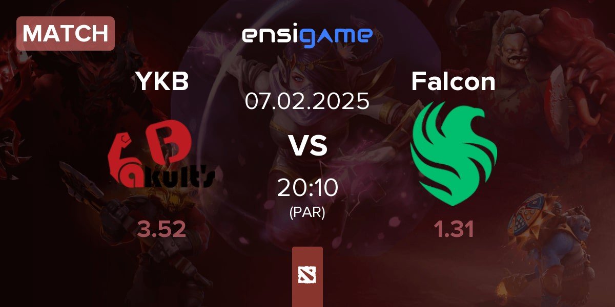 Match Yakult Brothers YKB vs Team Falcons Falcon | 07.02