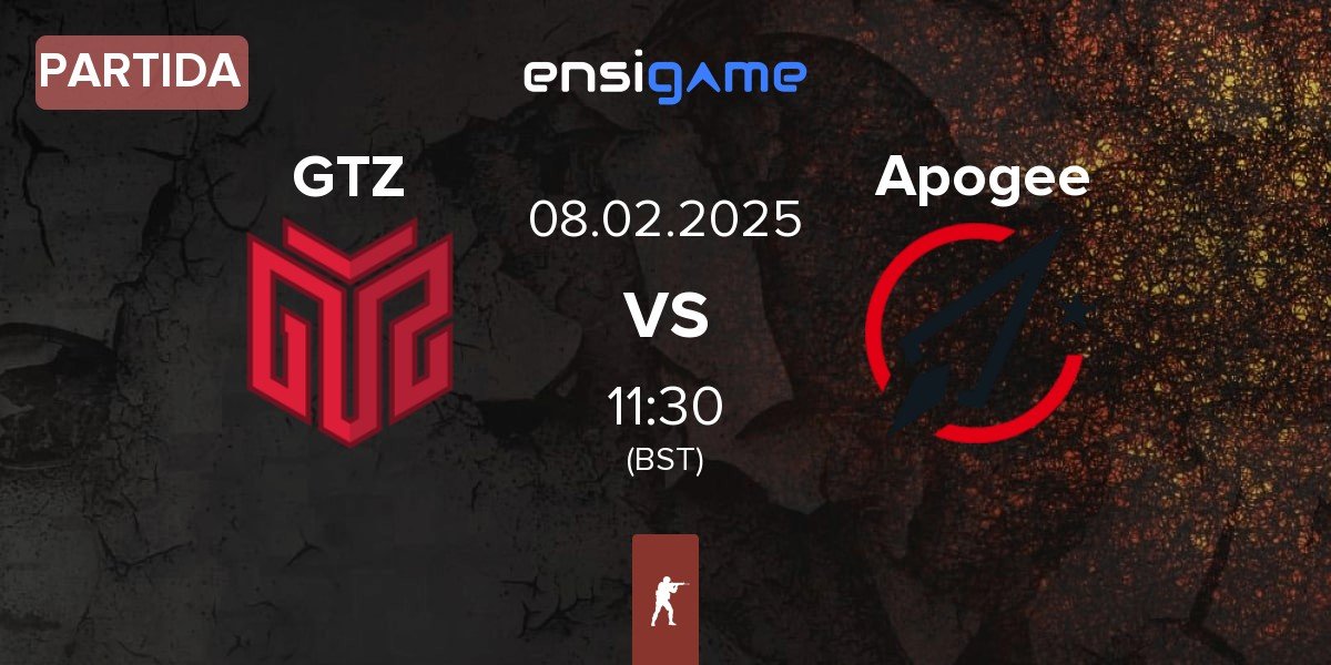 Partida GTZ Esports GTZ vs Apogee | 08.02