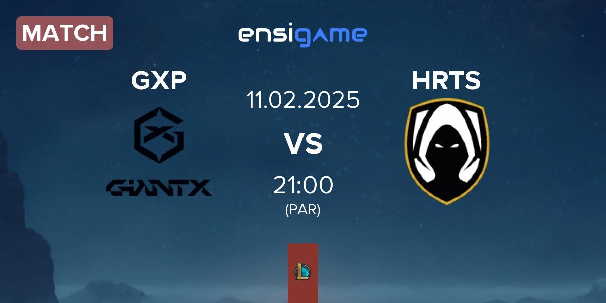 Match GIANTX Academy GXP vs Los Heretics HRTS | 11.02