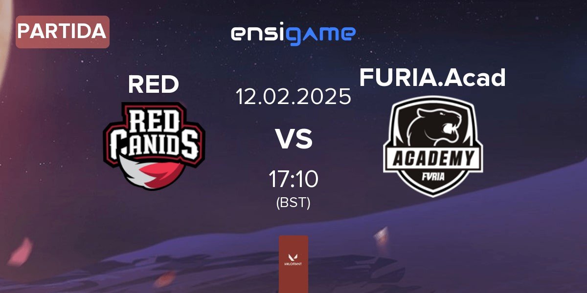 Partida RED Canids RED vs FURIA Academy FURIA.Acad | 12.02