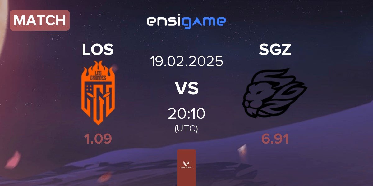 Match Los Grandes LOS vs SAGAZ SGZ | 19.02