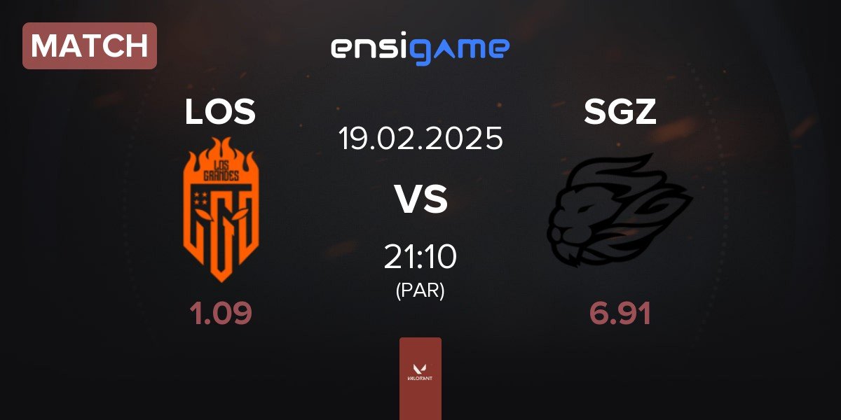 Match Los Grandes LOS vs SAGAZ SGZ | 19.02