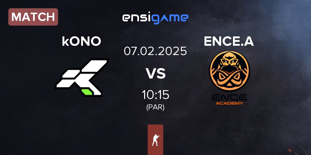 Match kONO.ECF kONO vs ENCE Academy ENCE.A | 07.02