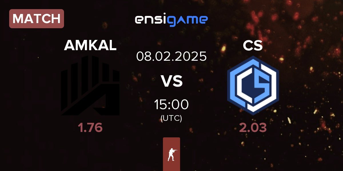 Match AMKAL vs CYBERSHOKE Esports CS | 08.02