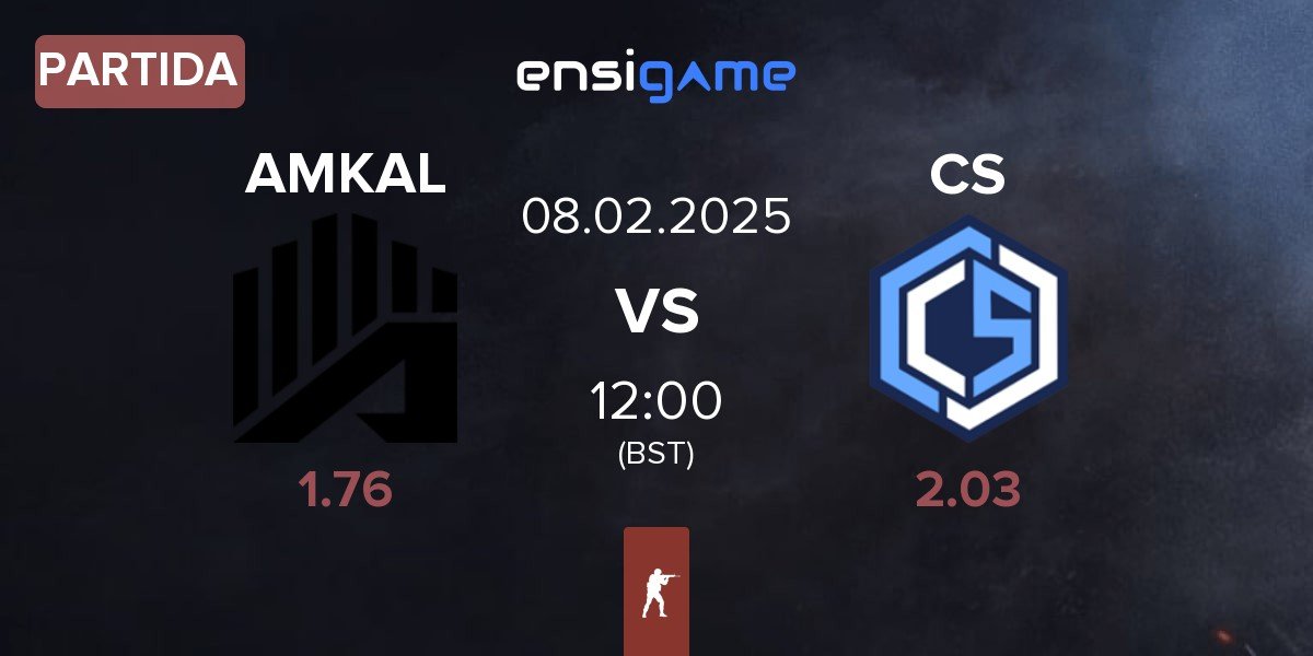 Partida AMKAL vs CYBERSHOKE Esports CS | 08.02