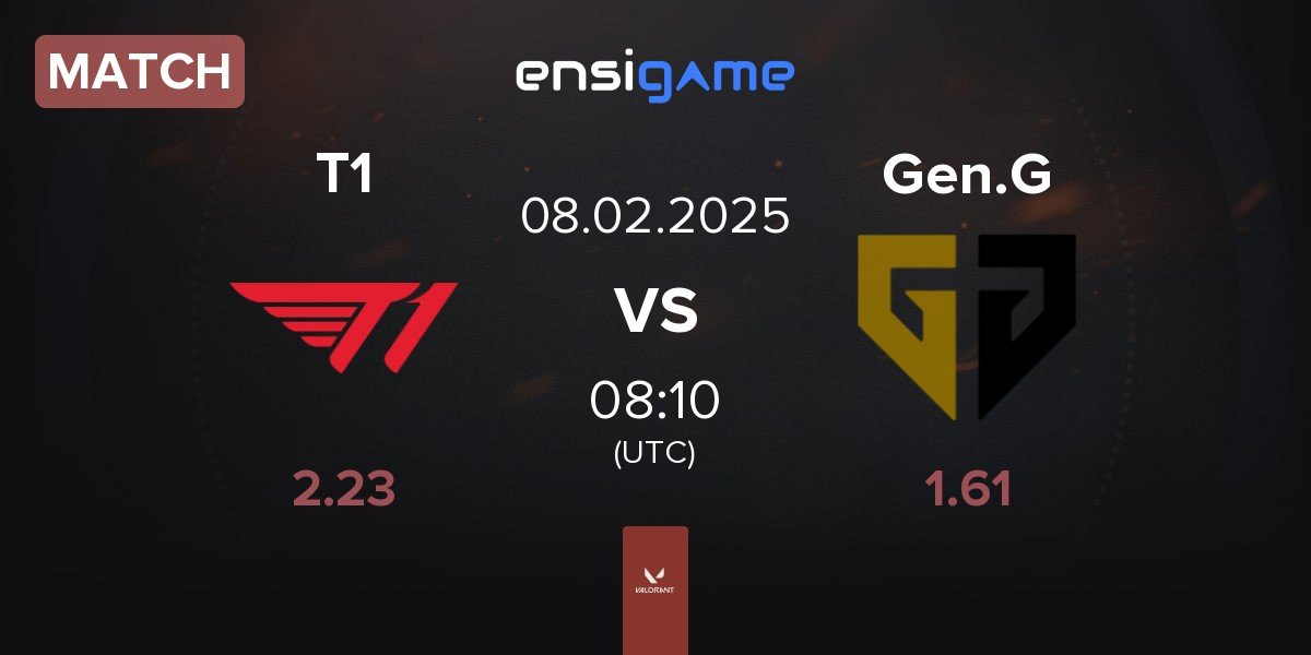 Match T1 vs Gen.G Esports Gen.G | 08.02