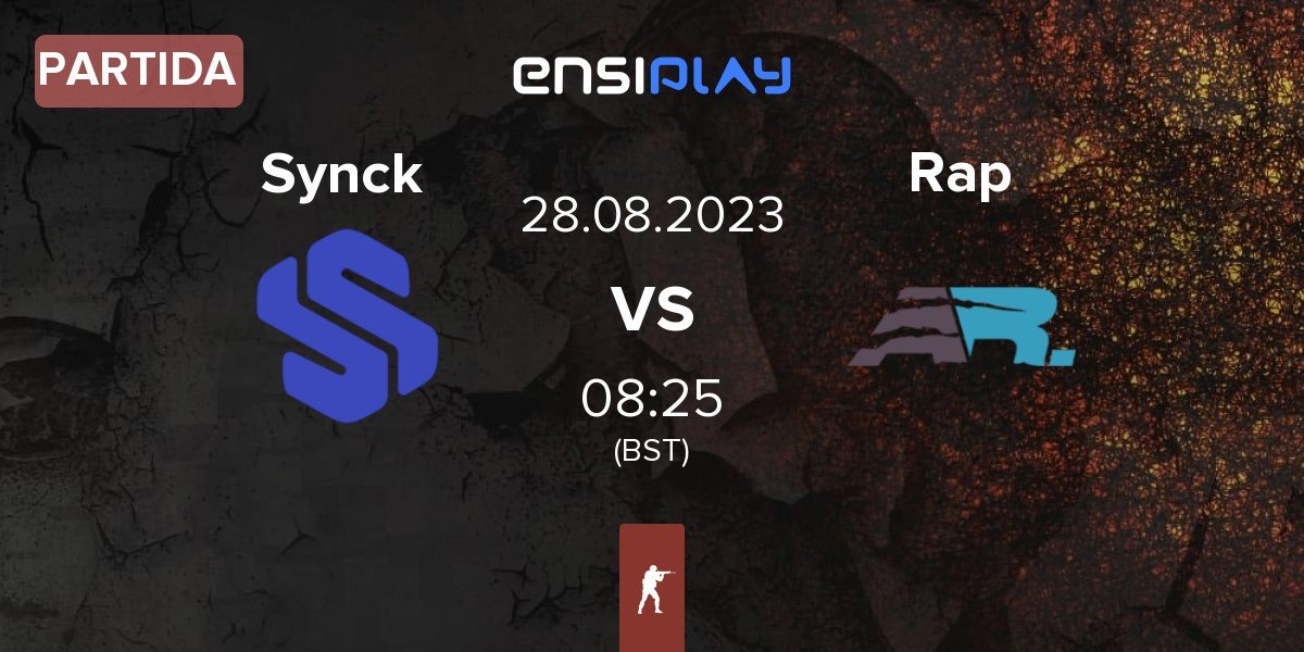 Partida Synck Esports Synck vs Raptors Esports Club REC | 28.08