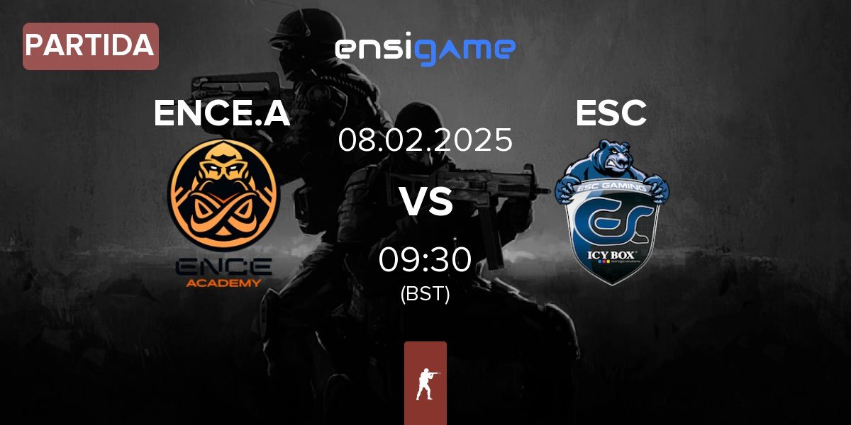 Partida ENCE Academy ENCE.A vs ESC Gaming ESC | 08.02